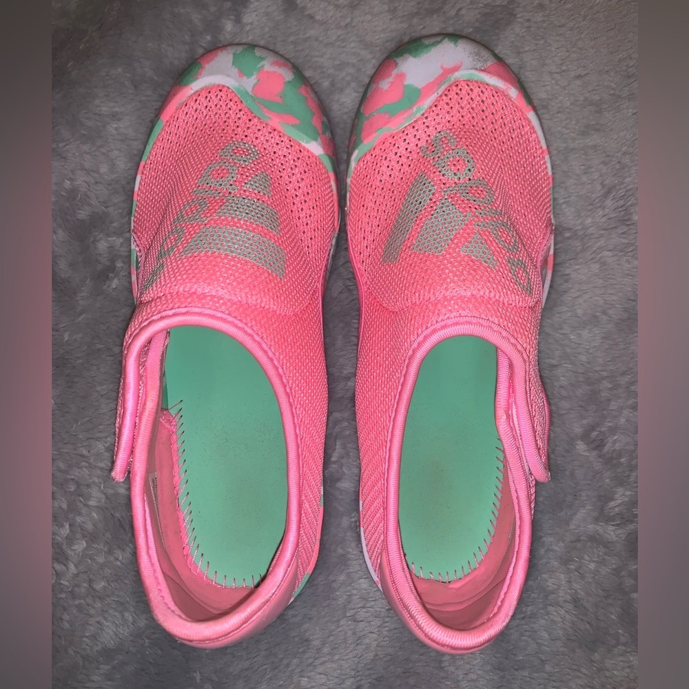 ADIDAS EASY-ON SWIM BEACH SANDALS EVA FOOTBED SIZE 1 STORE DISPLAY MODEL NEW - Picture 2 of 11